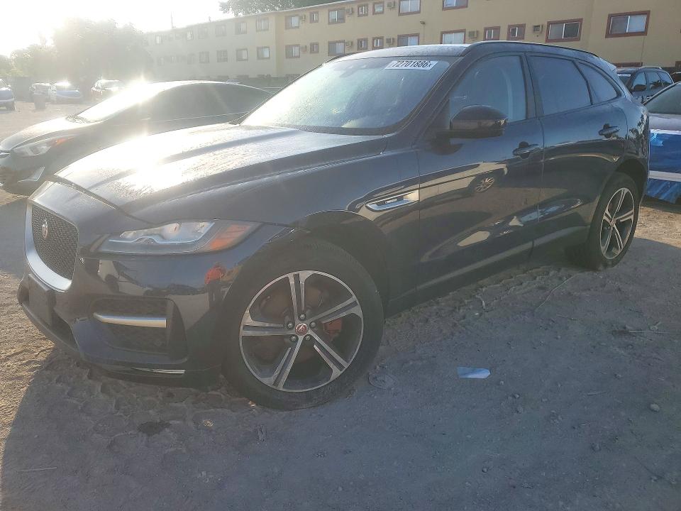 Продаж на аукціоні авто 2017 Jaguar F-pace, vin: SADCL2BV3HA895602, номер лоту: 72701886
