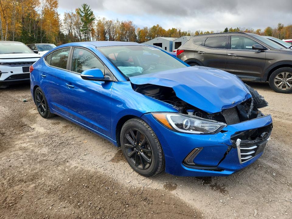 Продаж на аукціоні авто 2018 Hyundai Elantra, vin: KMHD84LF9JU698972, номер лоту: 71373576