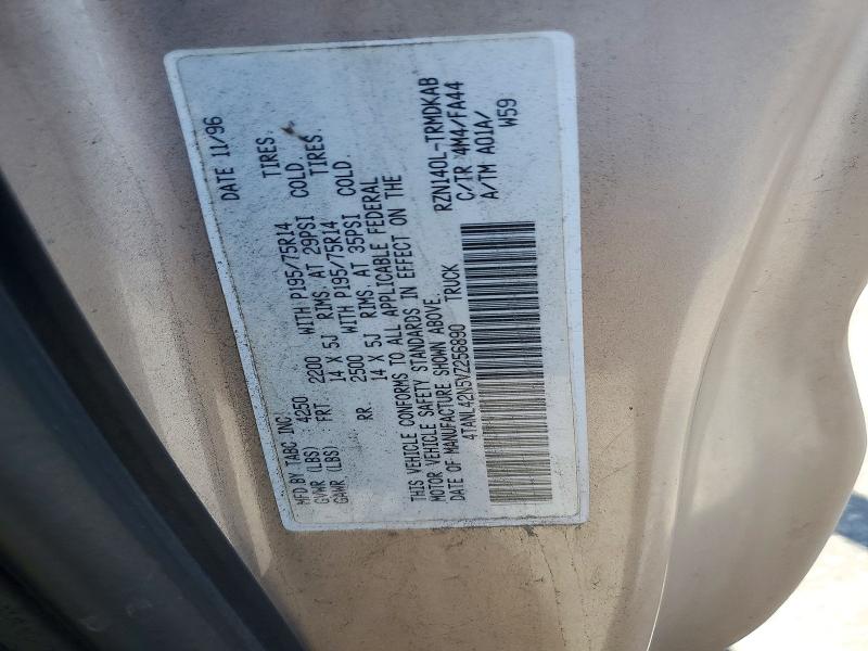 71683766 :رقم المزاد ، 4TANL42N5VZ256890 vin ، 1997 Toyota Tacoma مزاد بيع