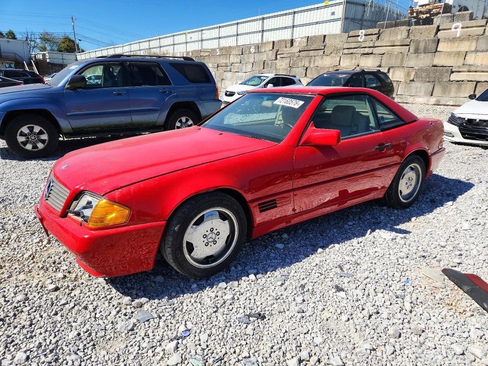 1991 Mercedes-benz 500 მანქანა იყიდება აუქციონზე, vin: WDBFA66E4MF017494, აუქციონის ნომერი: 72160576
