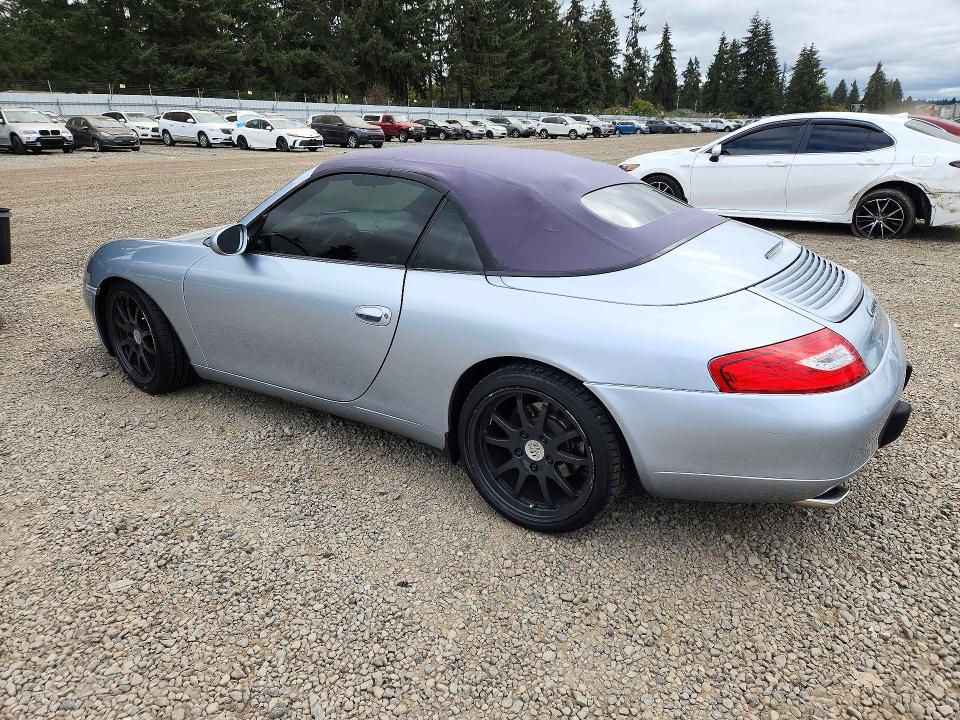2001 Porsche 911 მანქანა იყიდება აუქციონზე, vin: WP0CA29981S651387, აუქციონის ნომერი: 72845986