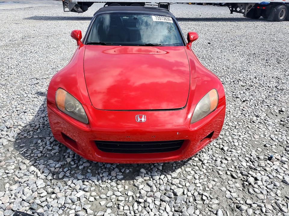 2003 Honda S2000 მანქანა იყიდება აუქციონზე, vin: JHMAP114X3T001469, აუქციონის ნომერი: 72073636