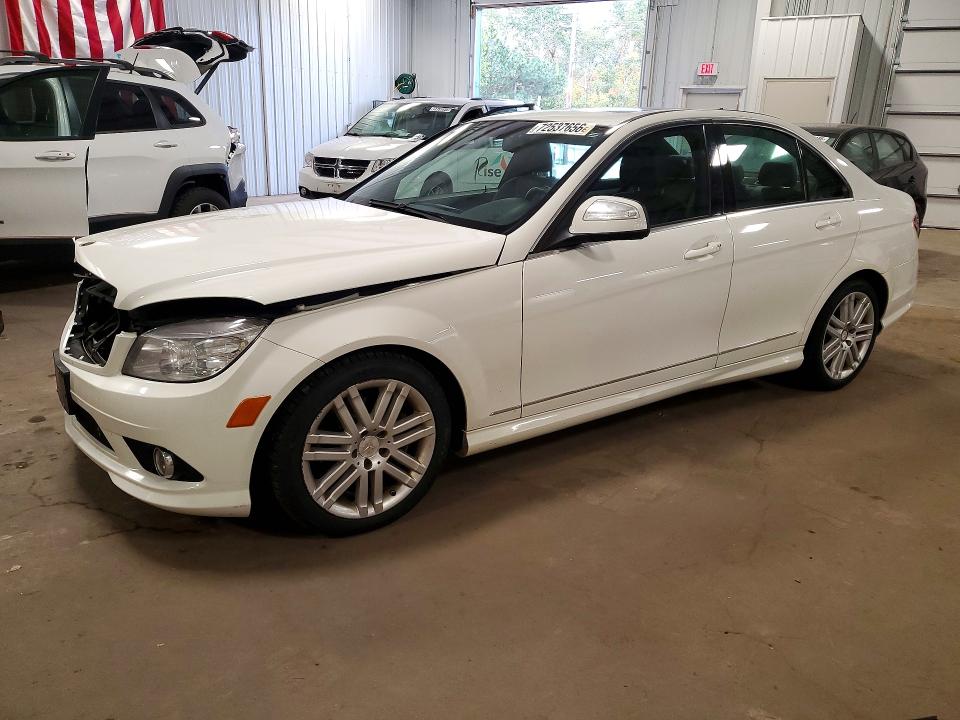 2009 Mercedes-benz C მანქანა იყიდება აუქციონზე, vin: WDDGF81X39F212916, აუქციონის ნომერი: 72537656