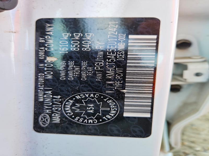 Продаж на аукціоні авто 2014 Hyundai Accent, vin: KMHCT5AE5EU172421, номер лоту: 71611966