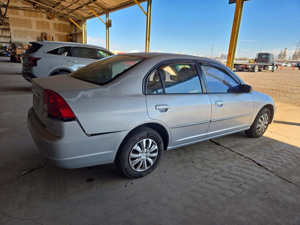 2003 Honda Civic მანქანა იყიდება აუქციონზე, vin: 2HGES15623H534248, აუქციონის ნომერი: 72730646