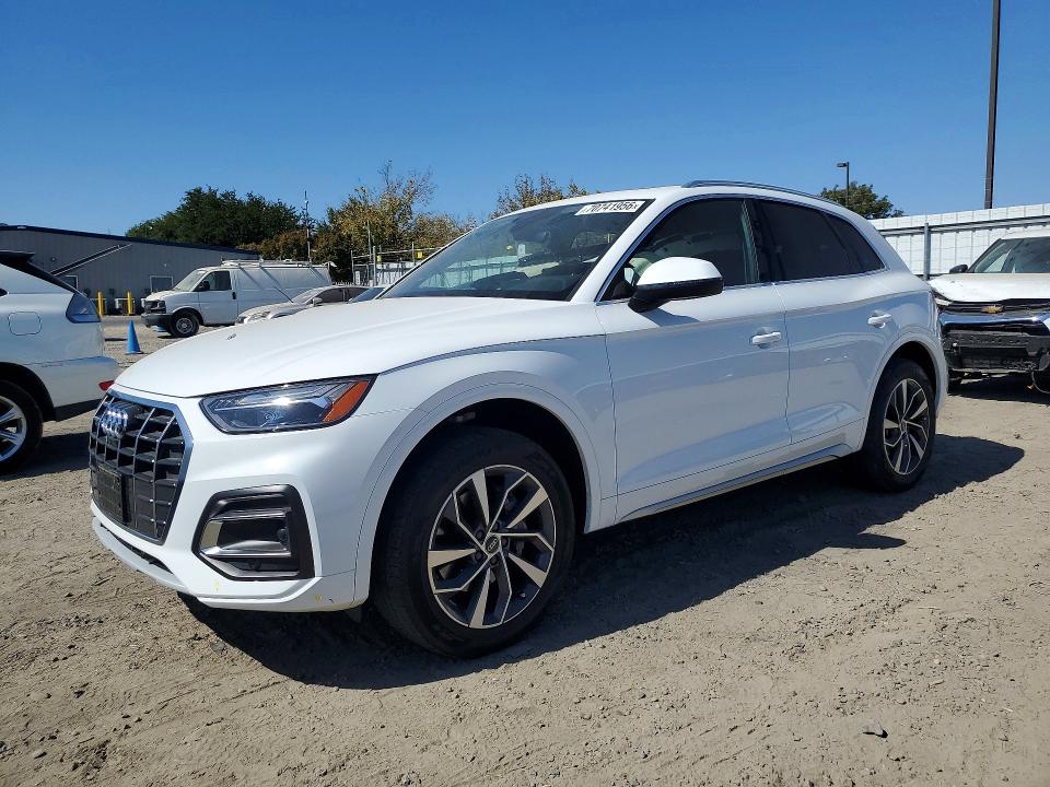 Продажа на аукционе авто 2021 Audi Q5, vin: WA1BAAFY4M2072915, номер лота: 70741956