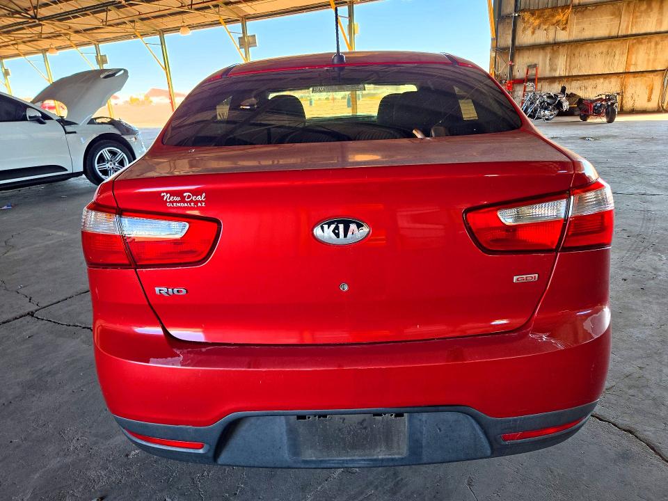 71607336 :رقم المزاد ، KNADM4A3XD6158190 vin ، 2013 Kia Rio مزاد بيع