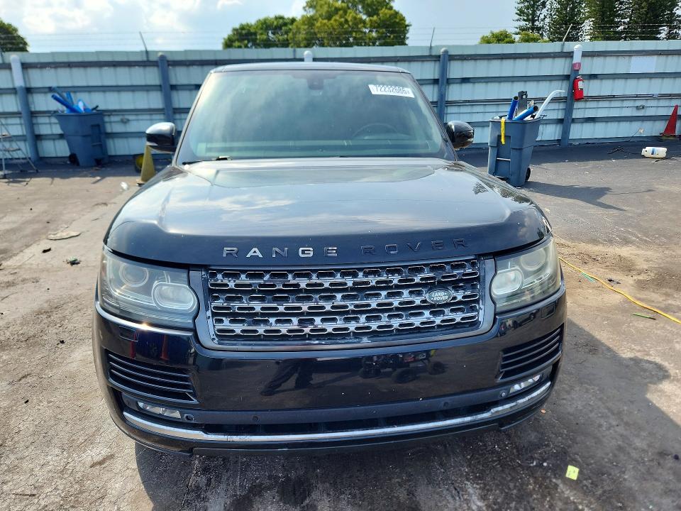 Aukcja sprzedaży 2015 Land Rover Range Rover, vin: SALGS2VFXFA209176, numer aukcji: 72232686