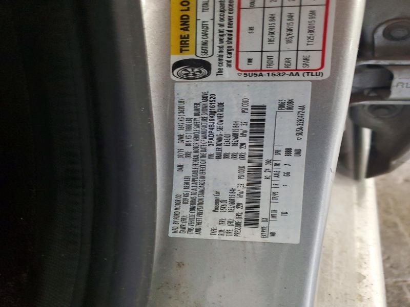 Продажа на аукционе авто 2019 Ford Fiesta, vin: 3FADP4BJ6KM161520, номер лота: 71068576