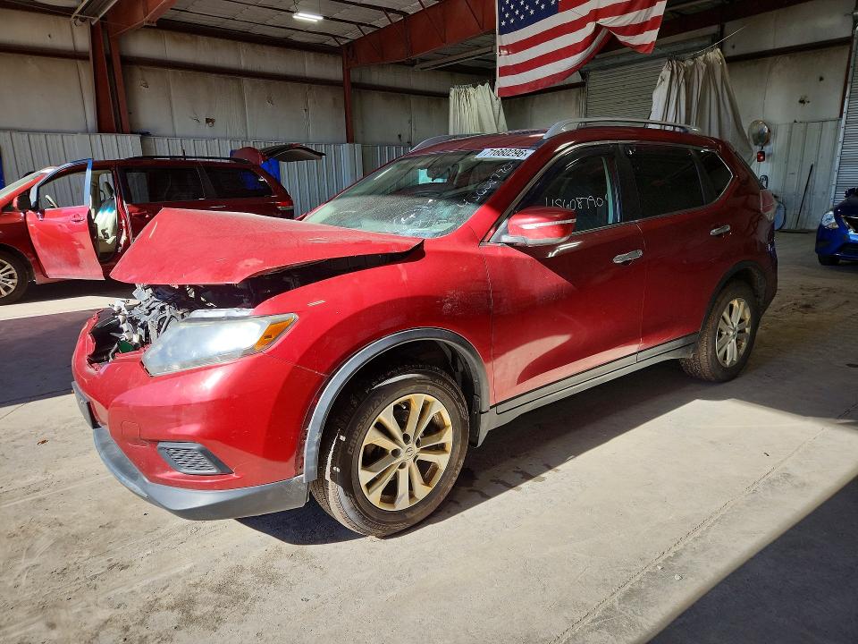 2015 Nissan Rogue მანქანა იყიდება აუქციონზე, vin: 5N1AT2MVXFC912358, აუქციონის ნომერი: 71660296