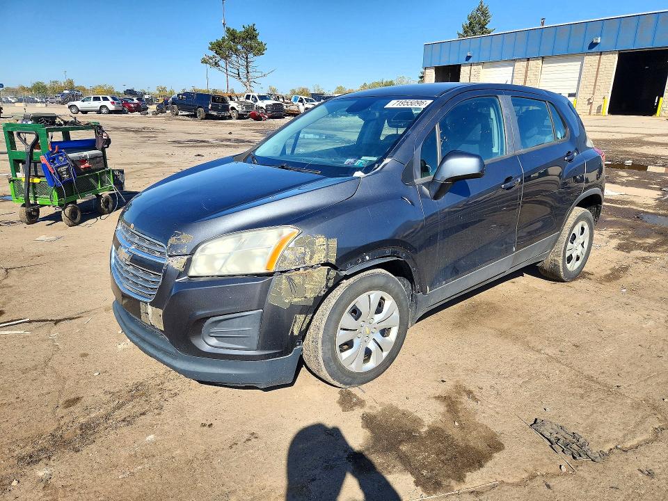 71955096 :رقم المزاد ، 3GNCJKSB3GL250891 vin ، 2016 Chevrolet Trax مزاد بيع