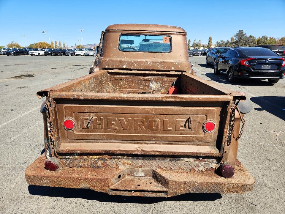 72372626 :رقم المزاد ، H2550008556 vin ، 1955 Chevrolet Pick Up Truck مزاد بيع