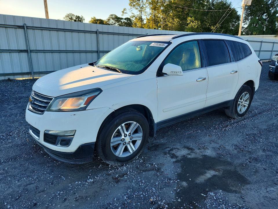 72355606 :رقم المزاد ، 1GNKRHKD6FJ180057 vin ، 2015 Chevrolet Traverse مزاد بيع