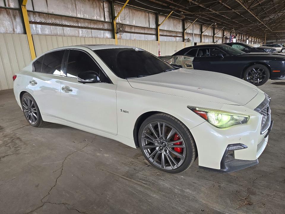 2018 Infiniti Q50 მანქანა იყიდება აუქციონზე, vin: JN1FV7AR5JM480051, აუქციონის ნომერი: 69202786