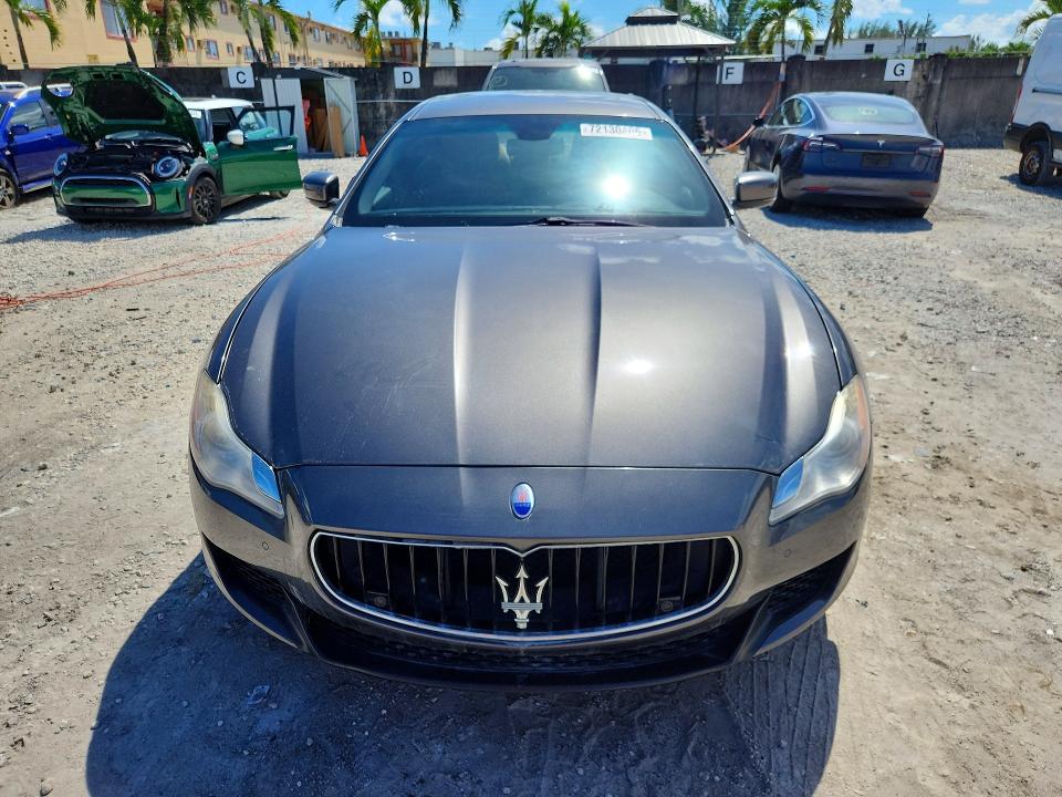 Продажа на аукционе авто 2016 Maserati Quattroporte, vin: ZAM56RRA0G1188541, номер лота: 72130406