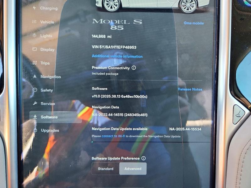 Продажа на аукционе авто 2014 Tesla Model S, vin: 5YJSA1H11EFP48953, номер лота: 72968046