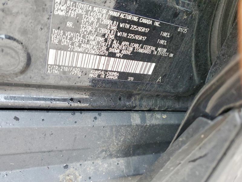 Продажа на аукционе авто 2025 Toyota Rav4 Hybrid, vin: 2T3RWRFV3SW265670, номер лота: 70692046