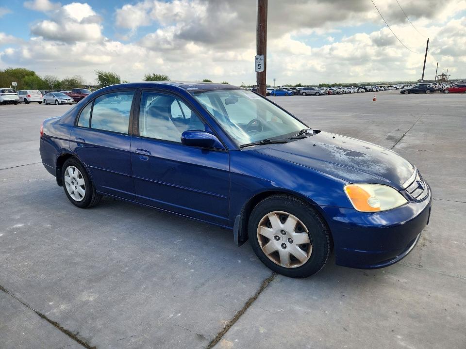 Продаж на аукціоні авто 2001 Honda Civic, vin: 2HGES26761H602626, номер лоту: 72950426
