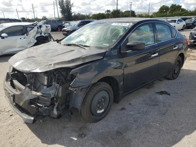 2017 Nissan Sentra S მანქანა იყიდება აუქციონზე, vin: 3N1AB7AP6HY375043, აუქციონის ნომერი: 77329973