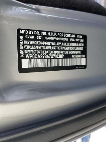 Aukcja sprzedaży 2007 Porsche Boxster, vin: WP0CA29867U710389, numer aukcji: 74827873