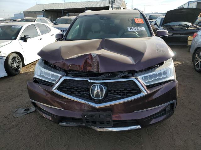 76475523 :رقم المزاد ، 5FRYD4H84HB022961 vin ، 2017 Acura Mdx Advance مزاد بيع