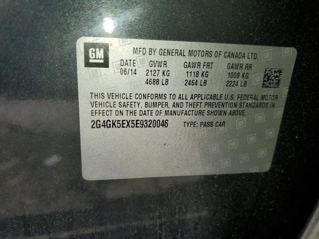 Aukcja sprzedaży 2014 Buick Regal, vin: 2G4GK5EX5E9320046, numer aukcji: 75862703