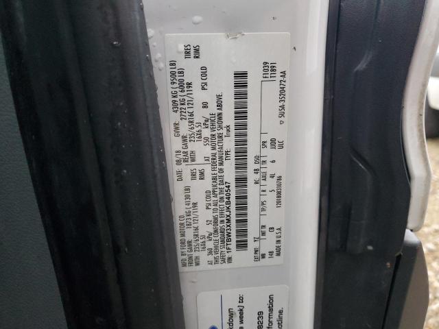 2018 Ford Transit T-350 მანქანა იყიდება აუქციონზე, vin: 1FTBW3XMXJKB40547, აუქციონის ნომერი: 77263093