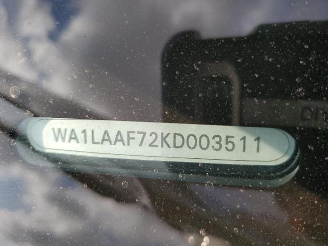 Продаж на аукціоні авто 2019 Audi Q7 Premium Plus, vin: WA1LAAF72KD003511, номер лоту: 75617053