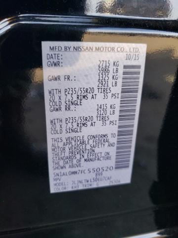 Продажа на аукционе авто 2015 Infiniti Qx60, vin: 5N1AL0MM7FC550520, номер лота: 76399703