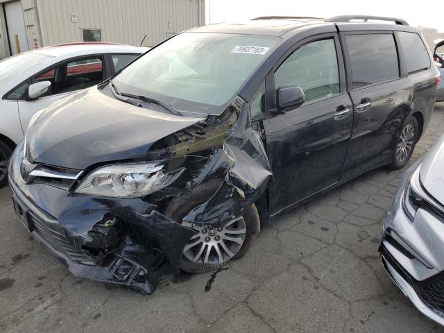 70937163 :رقم المزاد ، 5TDYZ3DC3JS963388 vin ، 2018 Toyota Sienna Xle مزاد بيع