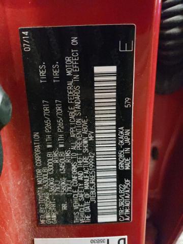Продажа на аукционе авто 2014 Toyota 4runner Sr5, vin: JTEBU5JR6E5199942, номер лота: 77817283