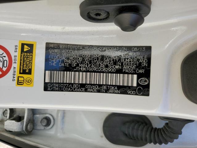 Aukcja sprzedaży 2013 Lexus Es 350, vin: JTHBK1GG9D2082900, numer aukcji: 76176823