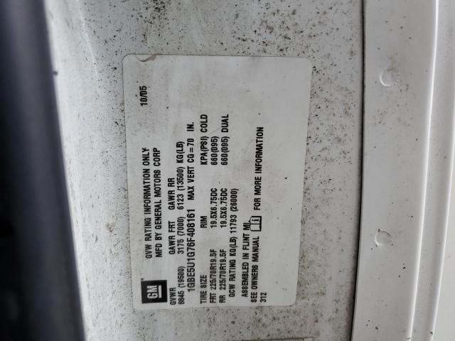 75516243 :رقم المزاد ، 1GBE5U1G76F408161 vin ، 2006 Chevrolet C5500 C5u042 مزاد بيع
