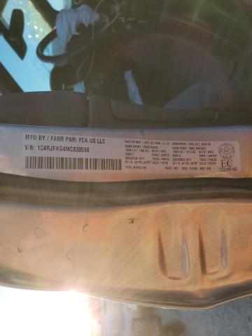 78064493 :رقم المزاد ، 1C4RJFAG4MC830598 vin ، 2021 Jeep Grand Cherokee Laredo مزاد بيع