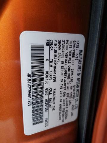 Aukcja sprzedaży 2017 Nissan Rogue Sport S, vin: JN1BJ1CP3HW017956, numer aukcji: 75446923