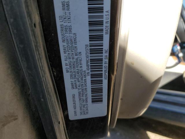 2009 Subaru Outback 2.5i Limited მანქანა იყიდება აუქციონზე, vin: 4S4BP66CX97313758, აუქციონის ნომერი: 74796663
