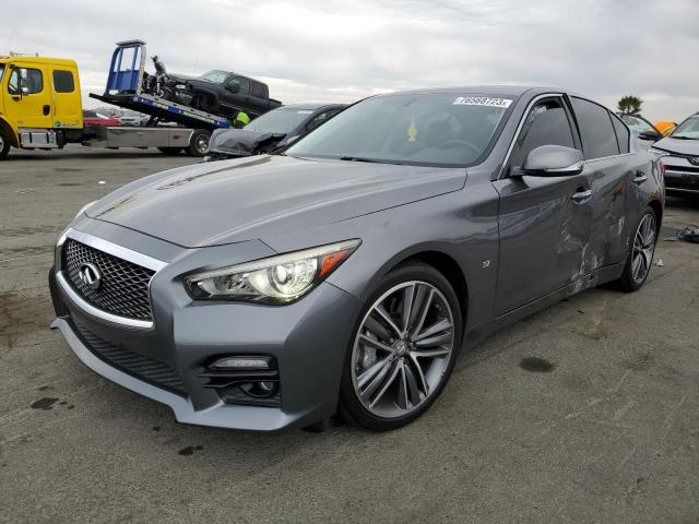 2014 Infiniti Q50 Base მანქანა იყიდება აუქციონზე, vin: JN1BV7AP3EM689484, აუქციონის ნომერი: 76568723