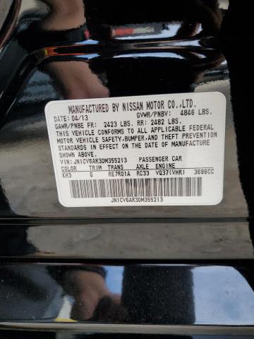 77994653 :رقم المزاد ، JN1CV6AR3DM355213 vin ، 2013 Infiniti G37 مزاد بيع