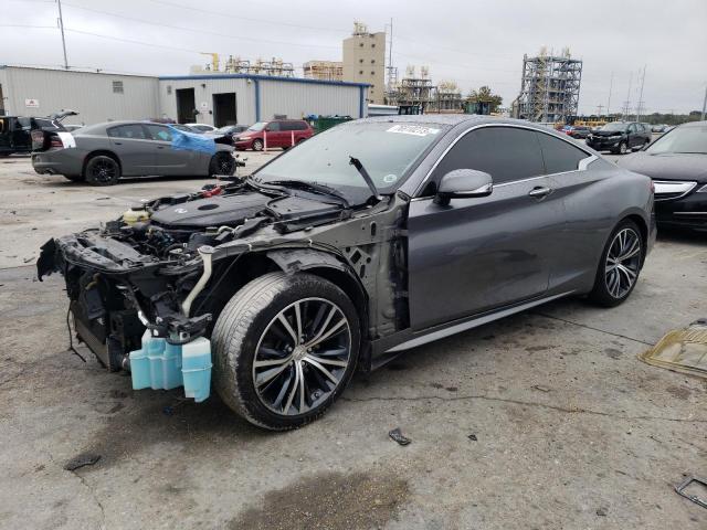 76910273 :رقم المزاد ، JN1CV7EL3HM320690 vin ، 2017 Infiniti Q60 Base مزاد بيع
