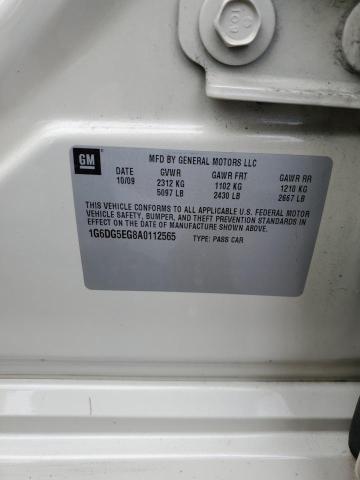 73787623 :رقم المزاد ، 1G6DG5EG8A0112565 vin ، 2010 Cadillac Cts Luxury Collection مزاد بيع