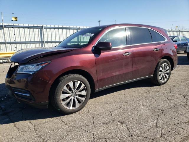 2014 Acura Mdx Technology მანქანა იყიდება აუქციონზე, vin: 5FRYD4H46EB025692, აუქციონის ნომერი: 75740403