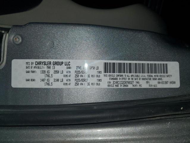2013 Chrysler Town & Country Touring L მანქანა იყიდება აუქციონზე, vin: 2C4RC1CG2DR709327, აუქციონის ნომერი: 74151293