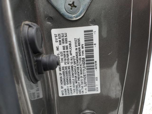 Aukcja sprzedaży 2007 Honda Element Ex, vin: 5J6YH28777L010259, numer aukcji: 76998263