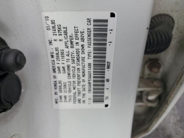 Aukcja sprzedaży 2010 Acura Tl, vin: 19UUA8F53AA011488, numer aukcji: 76798603