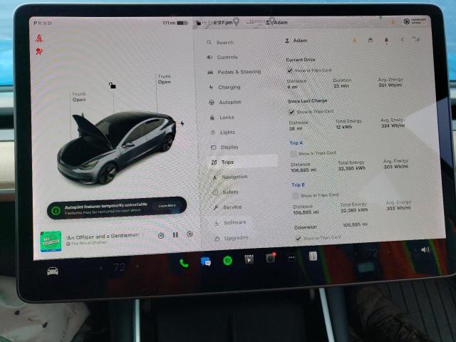Aukcja sprzedaży 2018 Tesla Model 3, vin: 5YJ3E1EB3JF130422, numer aukcji: 75721633
