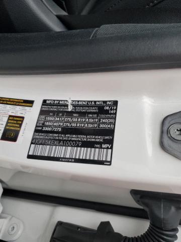 78236093 :رقم المزاد ، 4JGFF5KEXLA100079 vin ، 2020 Mercedes-benz Gls 450 4matic مزاد بيع