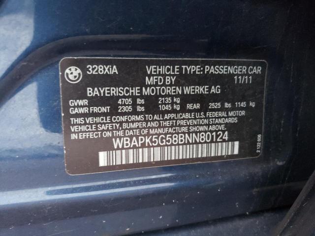 Продажа на аукционе авто 2011 Bmw 328 Xi Sulev, vin: WBAPK5G58BNN80124, номер лота: 75484743