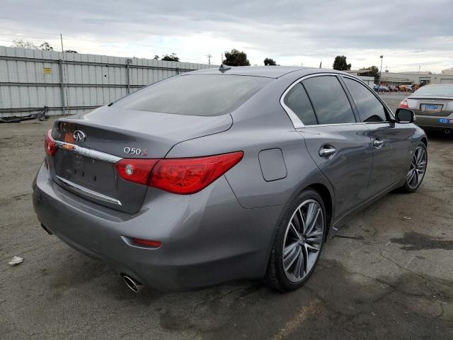 2014 Infiniti Q50 Base მანქანა იყიდება აუქციონზე, vin: JN1BV7AP3EM689484, აუქციონის ნომერი: 76568723