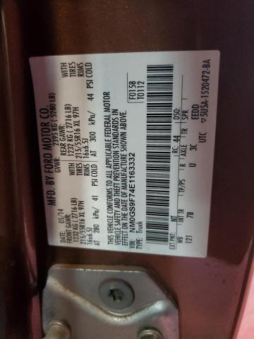 74918773 :رقم المزاد ، NM0GS9F74E1163332 vin ، 2014 Ford Transit Connect Xlt مزاد بيع