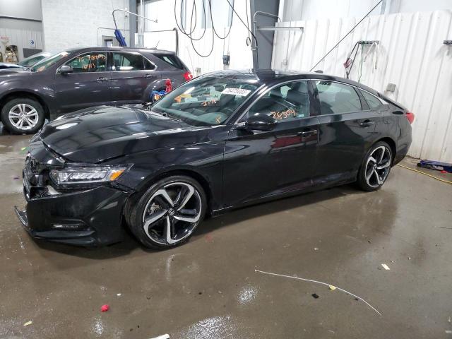 76475003 :رقم المزاد ، 1HGCV1F32JA048263 vin ، 2018 Honda Accord Sport مزاد بيع